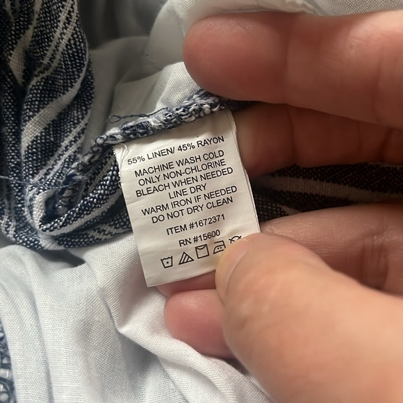 Wide leg linen trousers S - Picture 6 of 6